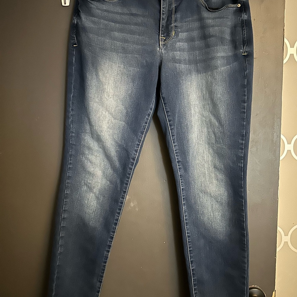 Angels Dark Blue Skinny Jeans